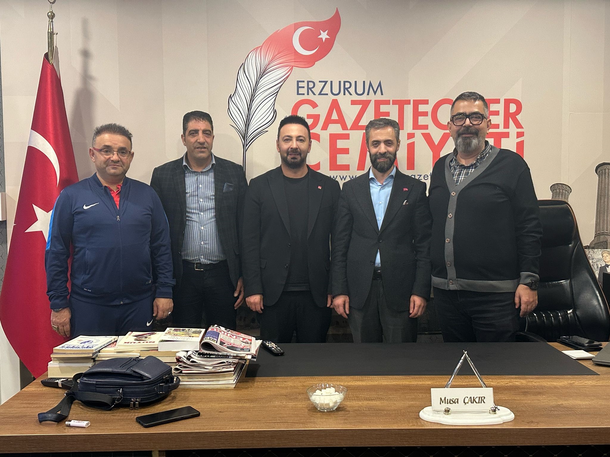 CHP’Lİ EŞ, EGC’YE KONUK OLDU