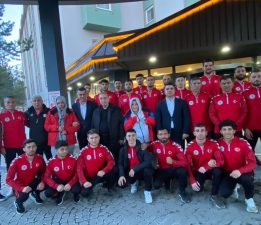 BOKS MİLLİ TAKIMINA MORAL ZİYARET