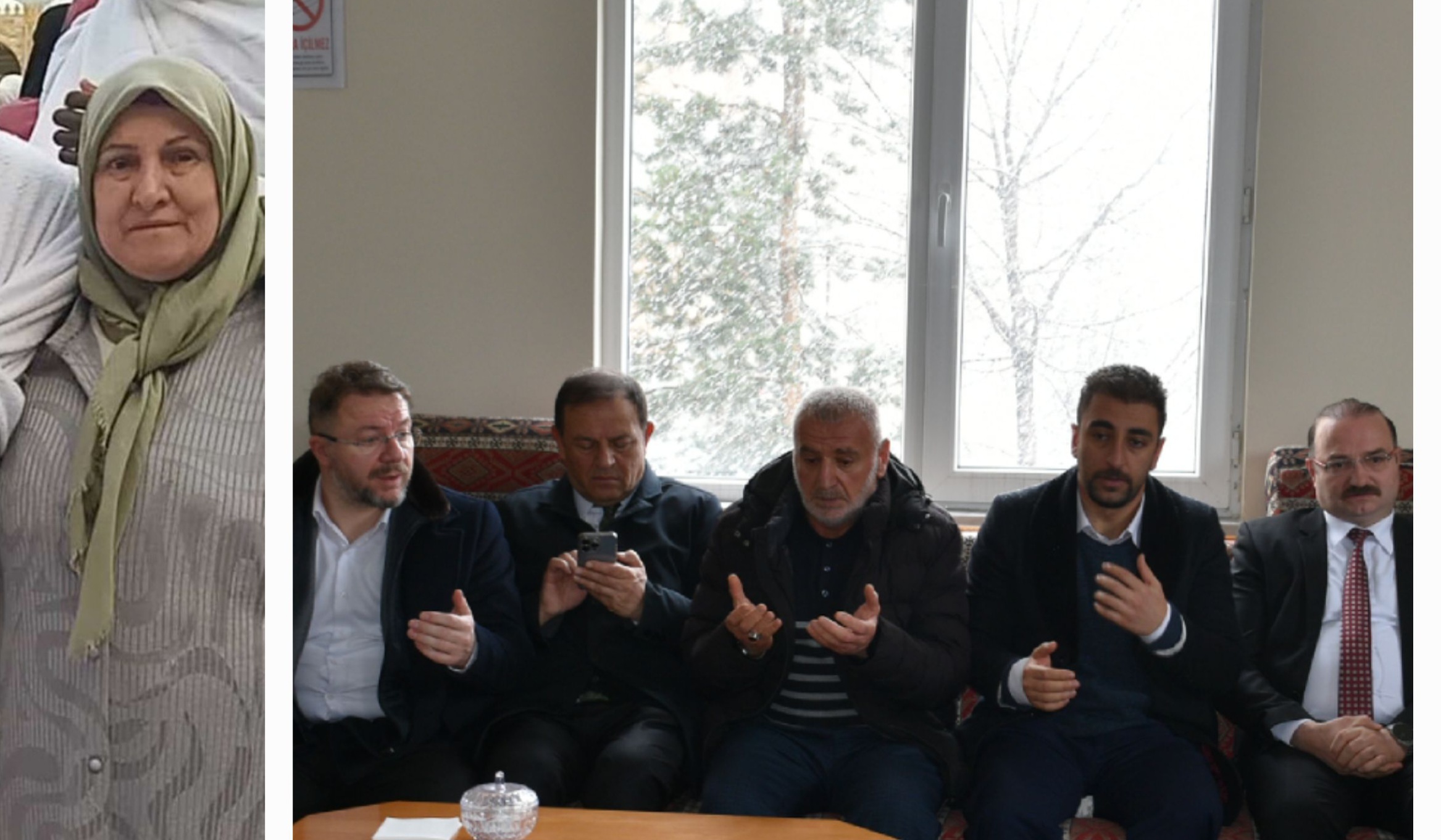 UMRE ŞEHİDİ LALE SEPİL’E  GIYABI CENAZE NAMAZI