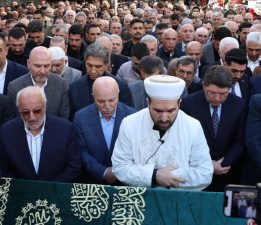 HACI AHMET SEKMEN DUALARLA UĞURLANDI