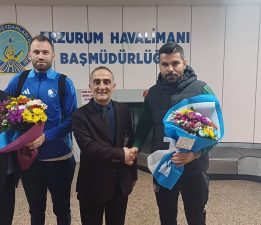 ŞAMPİYON GİBİ KARŞILADILAR