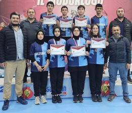 MİMAR SİNAN ORTAOKULU TÜRKİYE ŞAMPİYONASI BİLETİNİ KAPTI