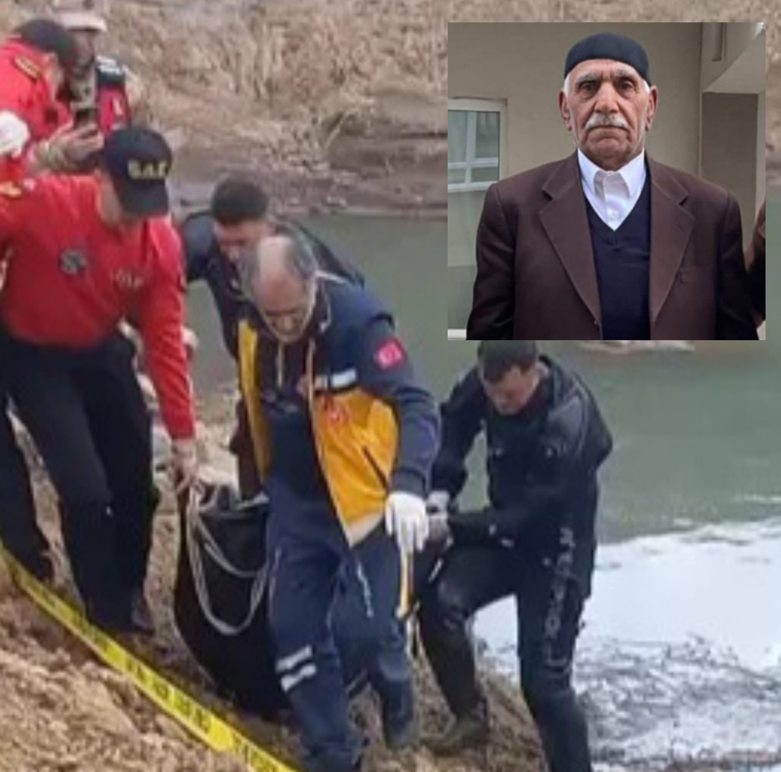 CANSIZ BEDENİ GÖLETTE BULUNDU
