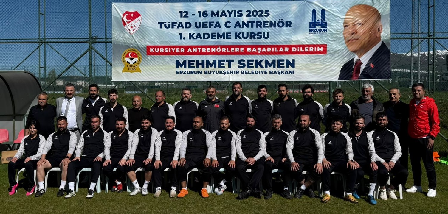 ONLAR C LİSANSLI ANTRENÖR OLACAK