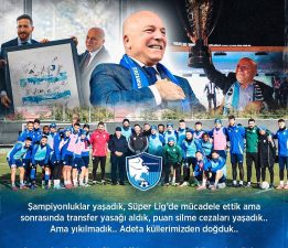 TEŞEKKÜRLER SEKMEN BAŞKAN!