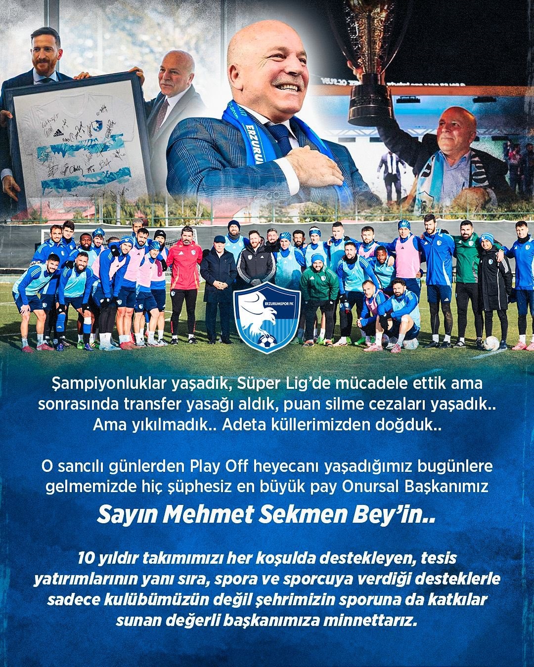 TEŞEKKÜRLER SEKMEN BAŞKAN!