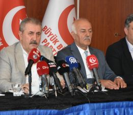 BÜYÜK BİRLİK PARTİSİ’NDEN GÖVDE GÖSTERİSİ