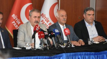 BÜYÜK BİRLİK PARTİ’NDEN GÖVDE GÖSTERİSİ