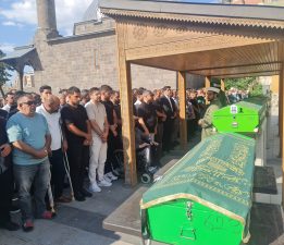 BİR MUSALLA BEŞ CENAZE!