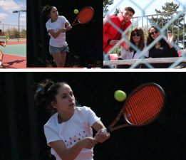 OLİMPİYAT MİLLET BAHÇESİNDE RAKET SESLERİ YÜKSELDİ