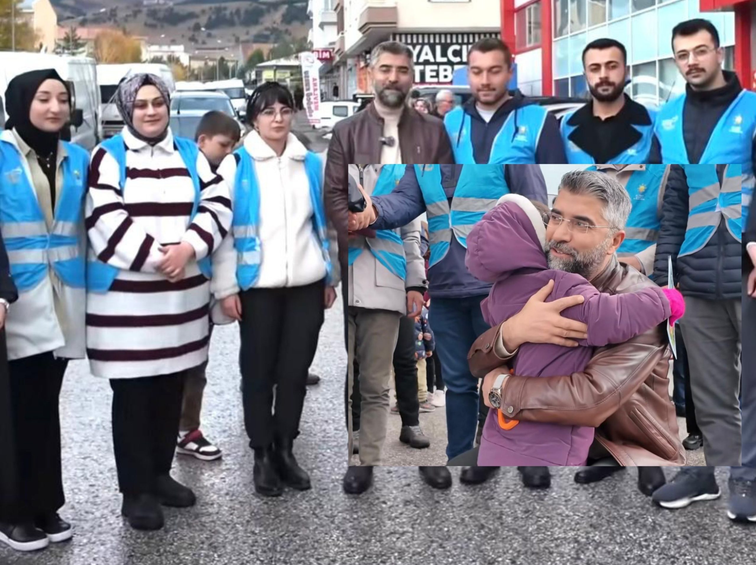 BAŞKAN KÜÇÜKOĞLU PAZARA İNDİ AK RÜZGARI ESTİRDİ