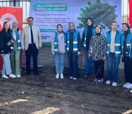 FİDANLAR YEŞİL VATAN YEŞİL HINIS İÇİN TOPRAKLA BULUŞTU