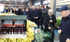 BÜYÜKŞEHİR’DEN ‘KAR’LI PAZAR AÇILIŞI