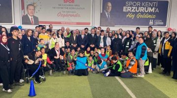 ERZURUM BÜYÜKŞEHİR BELEDİYESİ ENGELLERİNİ UNUTTURDU