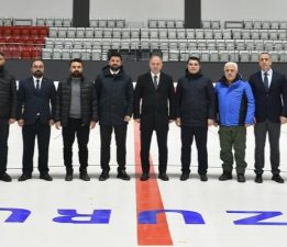 ERZURUM GSİM BUZ SALONLARININ ÇEHRESİNİ DEĞİŞTİRİYOR