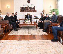 EGC’DEN VALİ BARUŞ’A “HAYIRLI OLSUN” ZİYARETİ