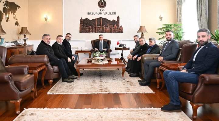 EGC’DEN VALİ BARUŞ’A “HAYIRLI OLSUN” ZİYARETİ