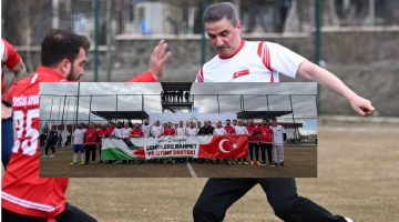 MAÇ BAHANE FİLİSTİN’E DESTEK ŞAHANE!