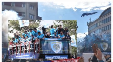 BURASI NAPOLİ SOKAKLARI DEĞİL ERZURUM CADDELERİ ŞAMPİYONDAN ŞEHİR TURU