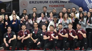 YEŞİLAY CURLİNG SÜPER LİG ŞAMPİYONLARI TEİAŞ VE  ERZURUM CURLİNG AKADEMİ