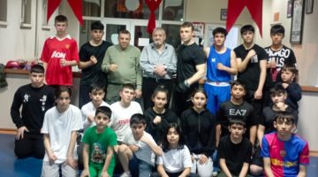 RİNGLERİN SPARTAKÜS’Ü NAZİF KURAN YUVASINDAYDI