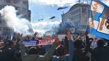 BURASI NAPOLİ SOKAKLARI DEĞİL ERZURUM CADDELERİ ŞAMPİYONDAN ŞEHİR TURU