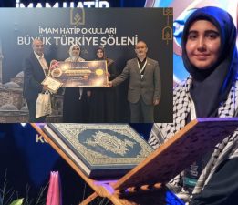 KUR’AN BÜLBÜLÜ DADAŞ KIZI RUKİYE GÖĞSÜMÜZÜ KABARTTI