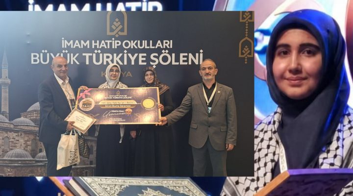 KUR’AN BÜLBÜLÜ DADAŞ KIZI RUKİYE GÖĞSÜMÜZÜ KABARTTI