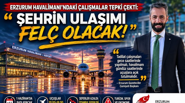 EGC’DEN ERZURUM EKONOMİSİ VE ULAŞIM FELÇ OLUR ÇAĞRISI