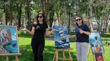 EL EMEĞİ GÖZ NURU TABLOLARA YANSIDI